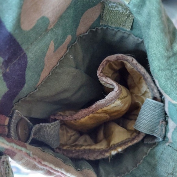 Men's Camouflage Coat SZ M Hunting Military Field Jacket With Liner Cold Weather - Picture 14 of 16